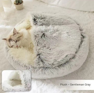 Round Plush Warm Bed House - My Necessities Store