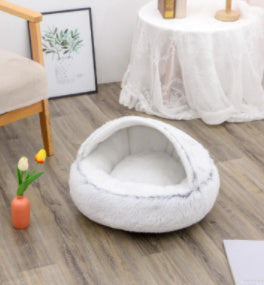 Round Plush Warm Bed House - My Necessities Store