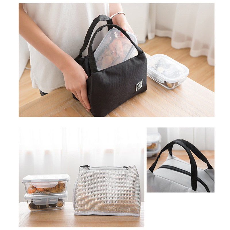 Portable lunch box bag lunch bag