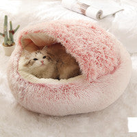 Round Plush Warm Bed House - My Necessities Store