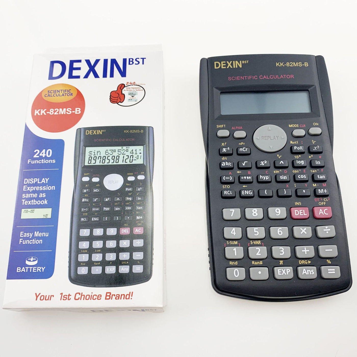 Classic Black Student Calculator