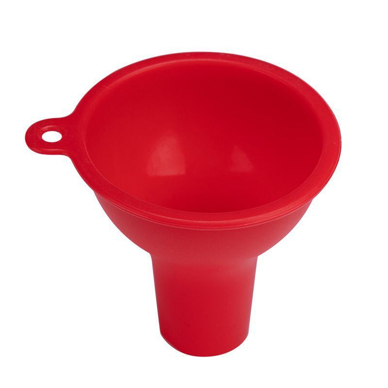 Silicone Funnel Kitchen Oil Pouring Points Small Size Wide Mouth Large Diameter