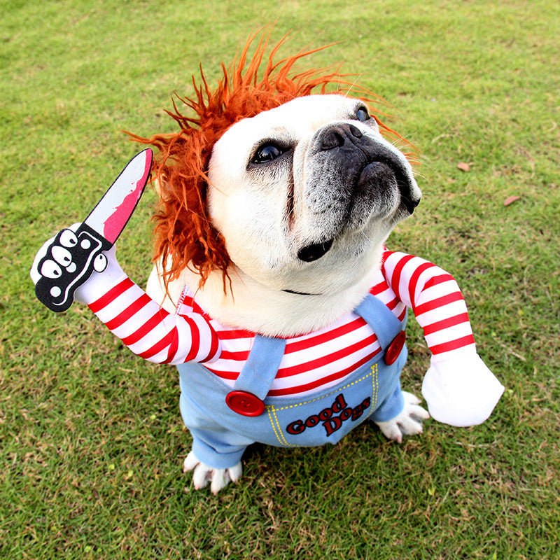 Halloween Pet Costume, Funny Clothes Adjustable Costume