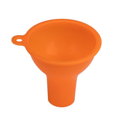 Silicone Funnel Kitchen Oil Pouring Points Small Size Wide Mouth Large Diameter