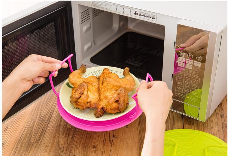 Microwave Layered Steaming Rack Kitchen Gadgets - My Necessities Store